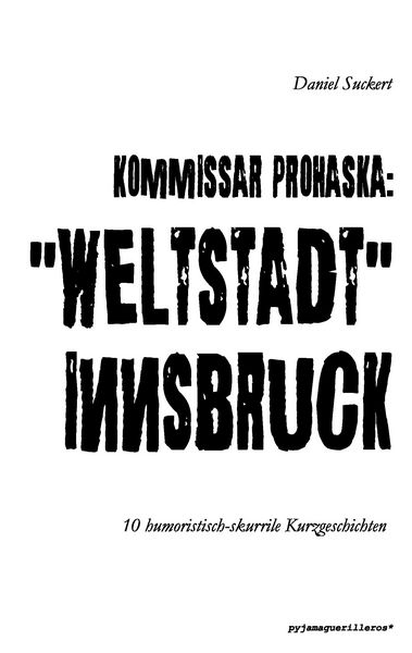 Produktbild: Kommissar Prohaska: "Weltstadt" Innsbruck