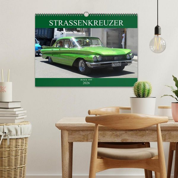Produktbild: STRASSENKREUZER - BUICK 1959 (Wandkalender 2026 DIN A3 quer), CALVENDO Monatskalender