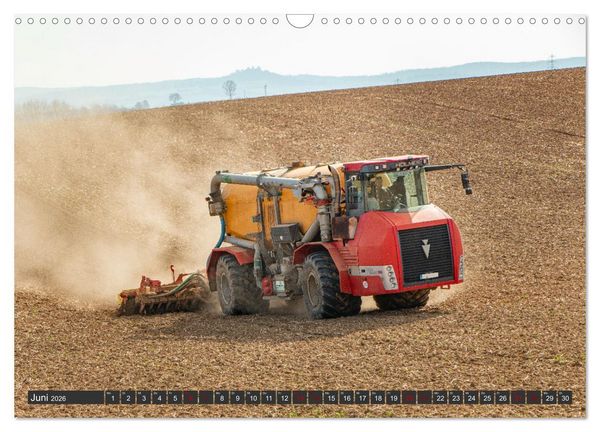 Produktbild: Landtechnik im Einsatz (Wandkalender 2026 DIN A3 quer), CALVENDO Monatskalender