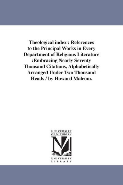 Produktbild: Theological index