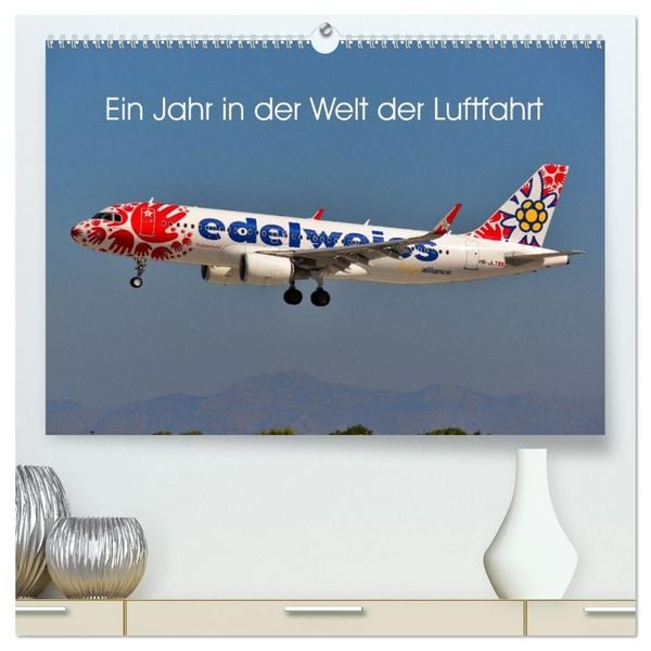 Produktbild: Ein Jahr in der Welt der Luftfahrt (hochwertiger Premium Wandkalender 2027 DIN A2 quer), Kunstdruck in Hochglanz