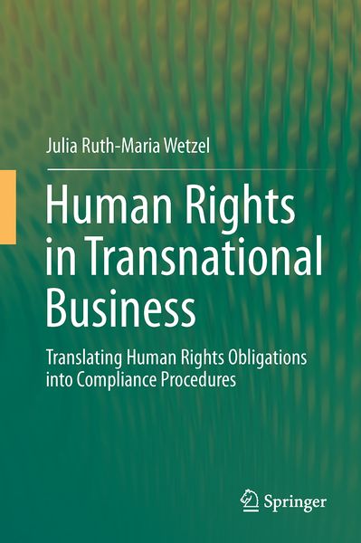 Produktbild: Human Rights in Transnational Business