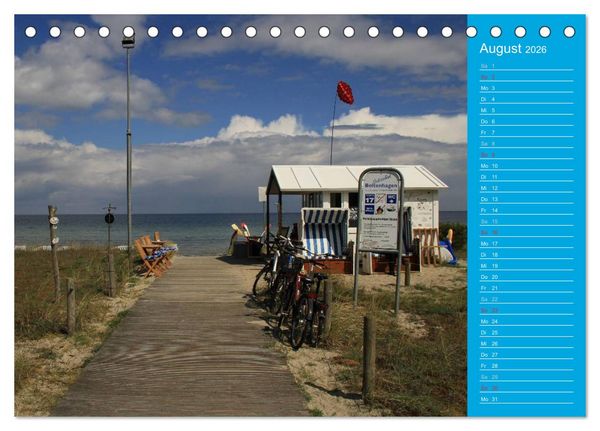 Produktbild: Boltenhagen 2026 (Tischkalender 2026 DIN A5 quer), CALVENDO Monatskalender