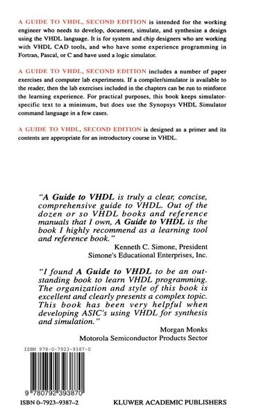 Produktbild: A Guide to VHDL