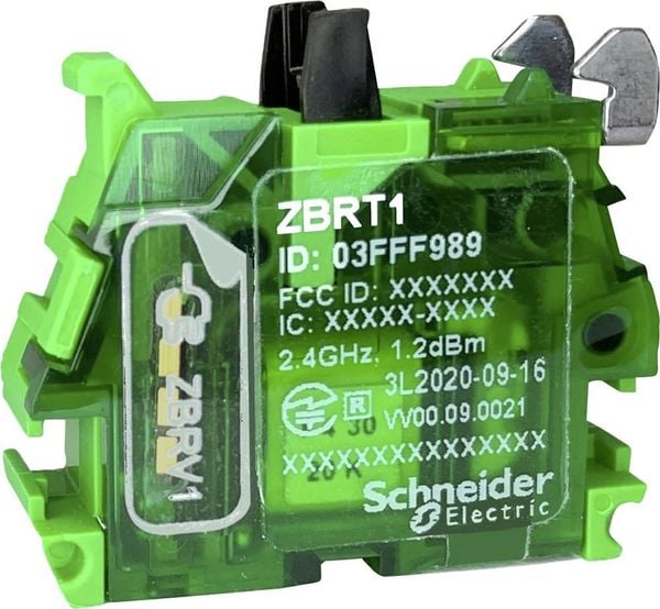Produktbild: Schneider Electric ZBRT1 ZBRT1 Sender f&uuml;r Funktaster 1 St.