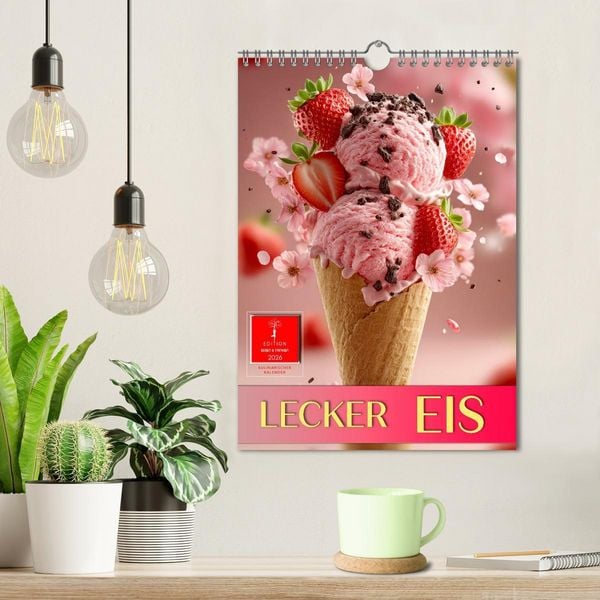 Produktbild: Lecker Eis (Wandkalender 2026 DIN A4 hoch), CALVENDO Monatskalender