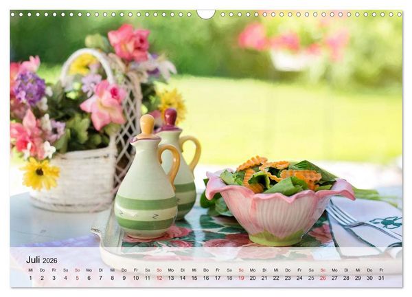 Produktbild: Landhaus-Romantik. Die Farben des Sommers (Wandkalender 2026 DIN A3 quer), CALVENDO Monatskalender