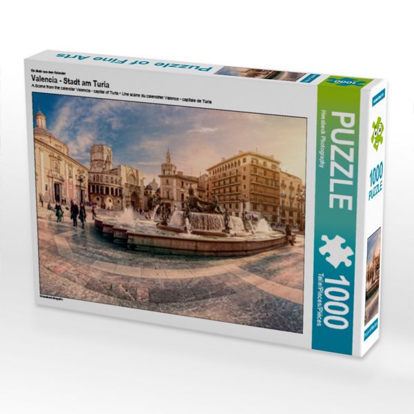 Produktbild: CALVENDO Puzzle Ein Motiv aus dem Kalender Valencia - Stadt am Turia 1000 Teile Puzzle quer | 1000 Teile Lege-Gr&ouml;&szlig;e 64 &times; 48 cm Foto-Puzzle f&uuml;r gl&uuml;ckliche Stunden