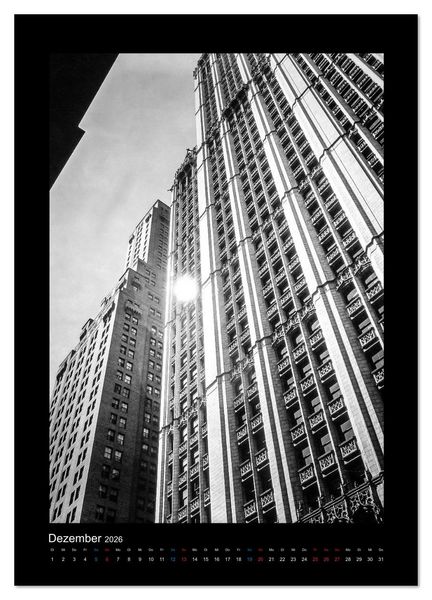 Produktbild: New York in Ansichten von 1936 (hochwertiger Premium Wandkalender 2026 DIN A2 hoch), Kunstdruck in Hochglanz