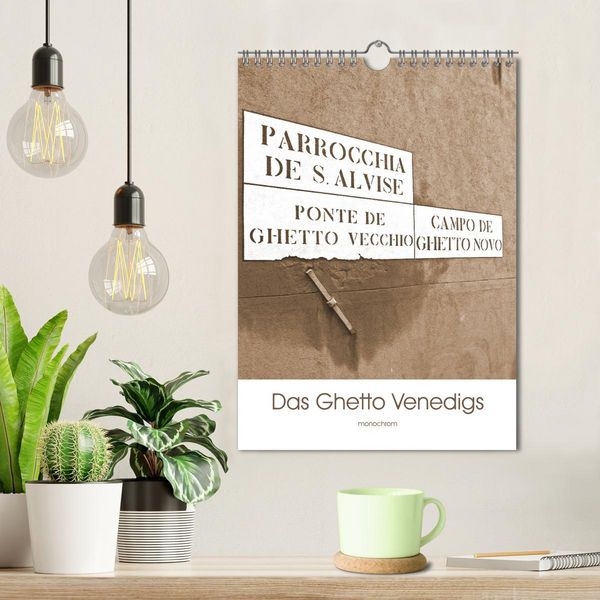Produktbild: Das Ghetto Venedigs (Wandkalender 2026 DIN A4 hoch), CALVENDO Monatskalender