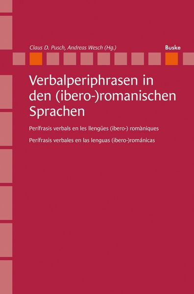 Produktbild: Verbalperiphrasen in den (ibero-)romanischen Sprachen