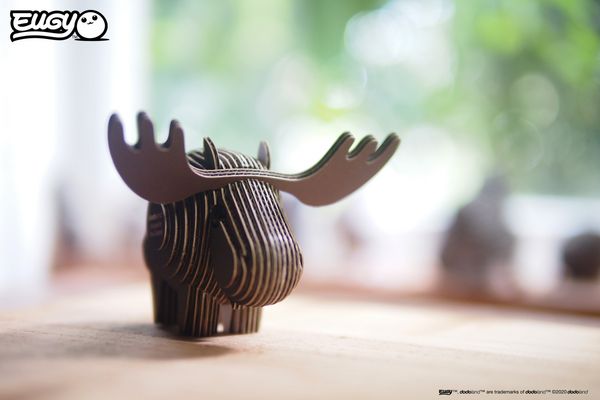 Produktbild: EUGY - 3D Bastelset Elch