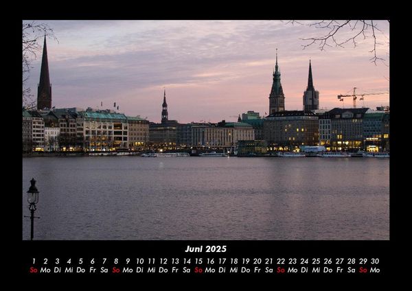 Produktbild: Hamburg 2025 Fotokalender DIN A3
