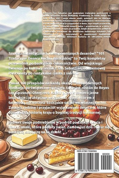 Produktbild: 101 Tradycyjne Desery Kuchni Baskijskiej
