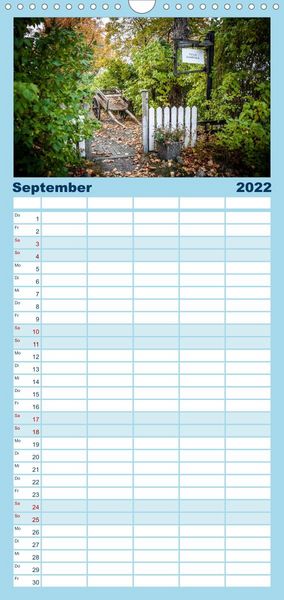 Produktbild: Familienplaner S&uuml;dwestk&uuml;ste Finnland (Wandkalender 2022 , 21 cm x 45 cm, hoch)