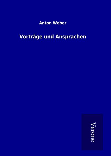 Produktbild: Vortr&auml;ge und Ansprachen