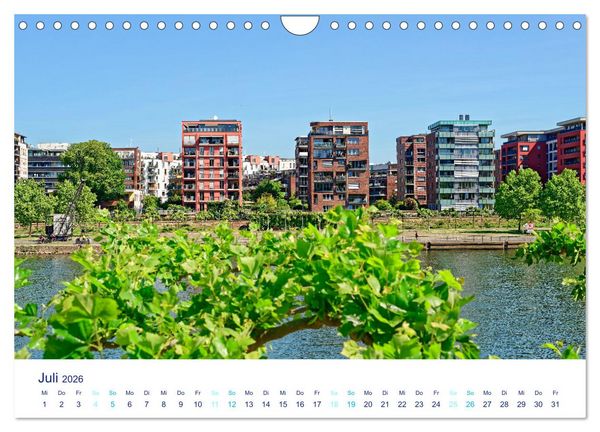 Produktbild: Fabelhaftes Frankfurt am Main (Wandkalender 2026 DIN A4 quer), CALVENDO Monatskalender