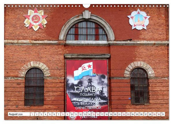 Produktbild: Festungsstadt Kronstadt - Schl&uuml;ssel zu Sankt Petersburg (Wandkalender 2026 DIN A3 quer), CALVENDO Monatskalender