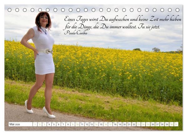 Produktbild: Miranda Cruz - Die Frau von nebenan (Tischkalender 2026 DIN A5 quer), CALVENDO Monatskalender