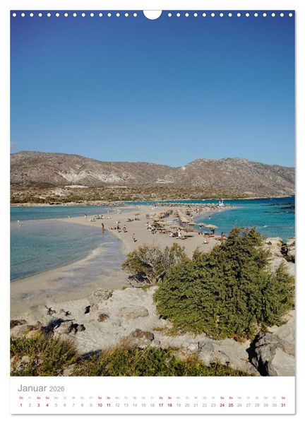 Produktbild: Kreta (Wandkalender 2026 DIN A3 hoch), CALVENDO Monatskalender