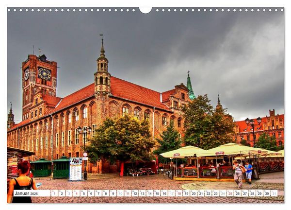Produktbild: Thorn Torun - Die gotische Altstadt (Wandkalender 2026 DIN A3 quer), CALVENDO Monatskalender