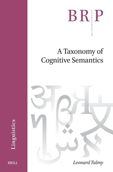 Produktbild: A Taxonomy of Cognitive Semantics