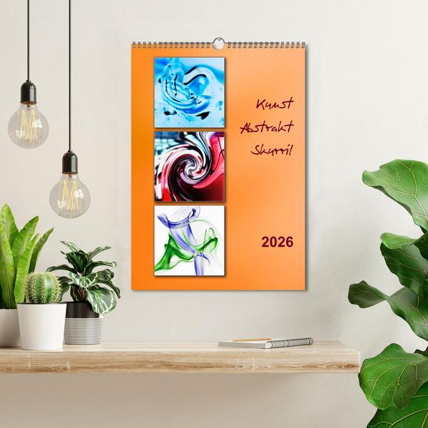 Produktbild: Kunst - Abstrakt - Skurril (Wandkalender 2026 DIN A3 hoch), CALVENDO Monatskalender
