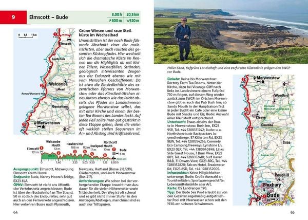 Produktbild: ROTHER Wanderf&uuml;hrer Englands S&uuml;dwestk&uuml;ste: South West Coast Path