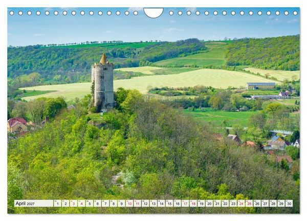 Produktbild: Willkommen im Burgenlandkreis (Wandkalender 2027 DIN A4 quer), CALVENDO Monatskalender