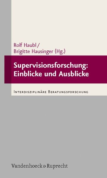 Produktbild: Supervisionsforschung: Einblicke und Ausblicke
