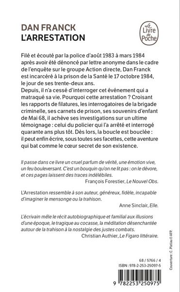 Produktbild: L'arrestation