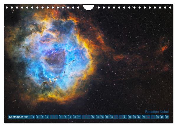 Produktbild: Deep Sky Kalender (Wandkalender 2026 DIN A4 quer), CALVENDO Monatskalender