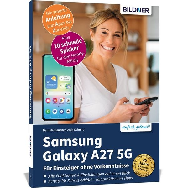 Produktbild: Samsung Galaxy A27 5G - Praxisbuch f&uuml;r Einsteiger ohne Vorkenntnisse