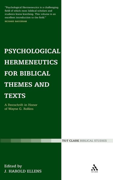 Produktbild: Psychological Hermeneutics for Biblical Themes and Texts