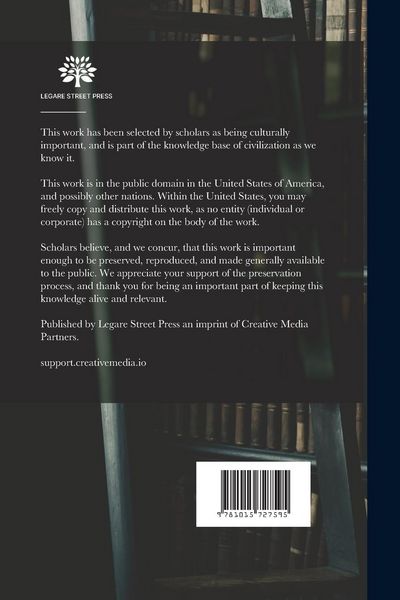 Produktbild: Cartridge Manufacture; a Treatise Covering the Manufacture of Rifle Cartridge Cases, Bullets, Powders, Primers and Cartridge Clips, and the Designing