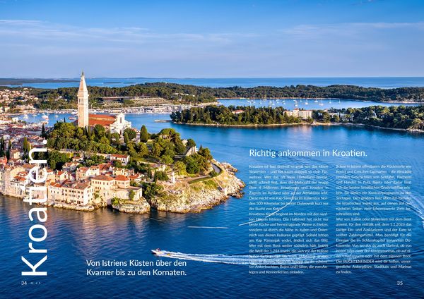 Produktbild: Revier-Kompass Kroatien Nord. 4. Auflage 2025