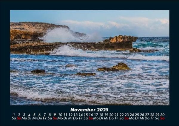 Produktbild: Die sch&ouml;nsten Meereslandschaften 2025 Fotokalender DIN A5