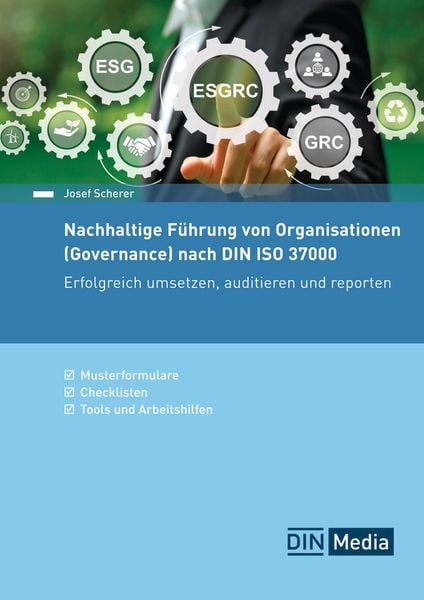 Produktbild: Nachhaltige F&uuml;hrung von Organisationen (Governance) nach DIN ISO 37000