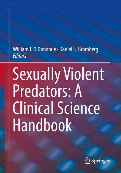 Produktbild: Sexually Violent Predators: A Clinical Science Handbook