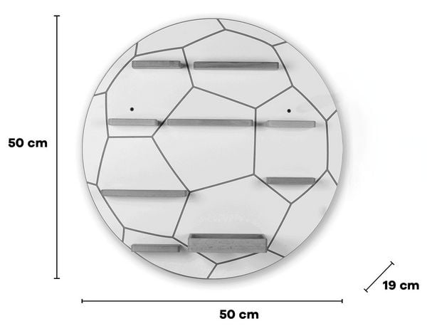 Produktbild: Wandregal "Fußball" für Toniebox