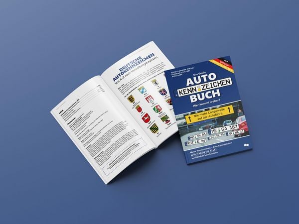 Produktbild: Das neue gro&szlig;e Autokennzeichen Buch