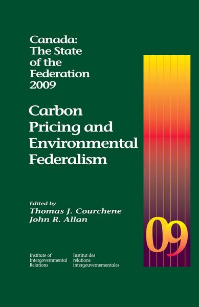 Produktbild: Canada: The State of the Federation, 2009