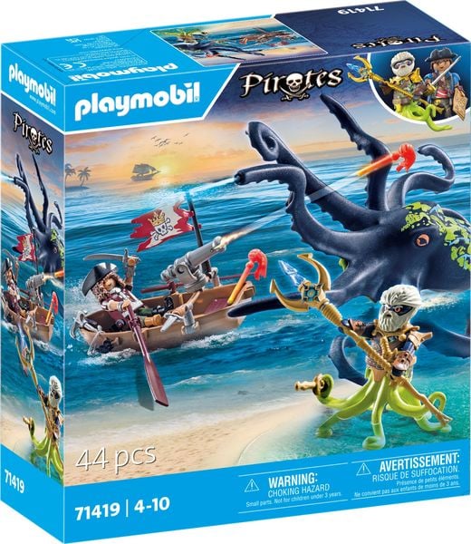 PLAYMOBIL® Pirates 71419 Kampf gegen den Riesenoktopus