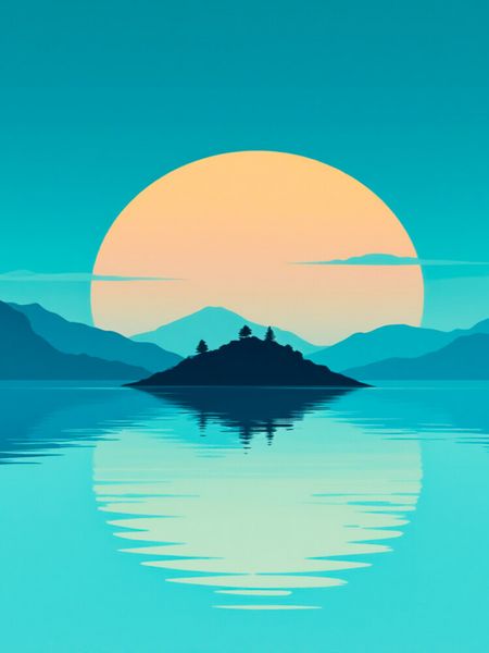 Produktbild: CALVENDO Puzzle Spiegelung von Himmel und Erde | 1000 Teile Lege-Gr&ouml;&szlig;e 64x48cm Foto-Puzzle f&uuml;r gl&uuml;ckliche Stunden