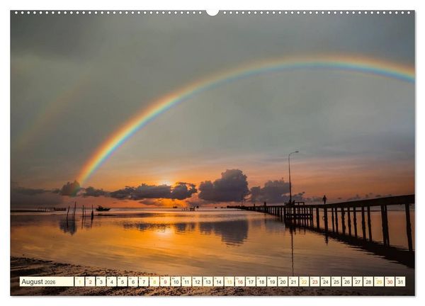Produktbild: Gewaltige Natur - bedrohlich und sch&ouml;n (hochwertiger Premium Wandkalender 2026 DIN A2 quer), Kunstdruck in Hochglanz