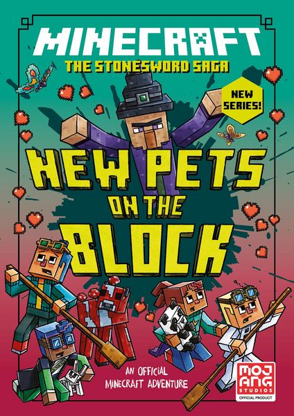 Produktbild: Minecraft: New Pets On The Block (stonesword Saga, Book 3)