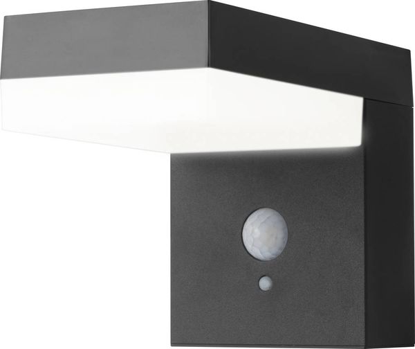 Sygonix SY-4715526 Solar-Spot mit Bewegungsmelder 6W Neutralweiß Schwarz