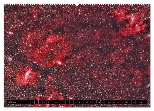 Produktbild: Galaktische Nebel (Wandkalender 2027 DIN A2 quer), CALVENDO Monatskalender