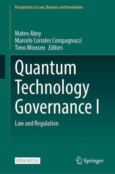 Produktbild: Quantum Technology Governance I