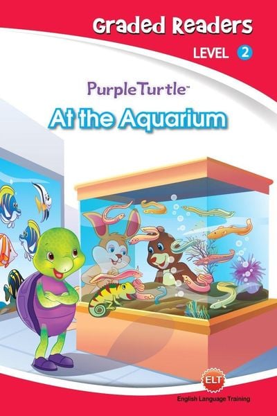 Produktbild: At the Aquarium (Purple Turtle, English Graded Readers, Level 2)